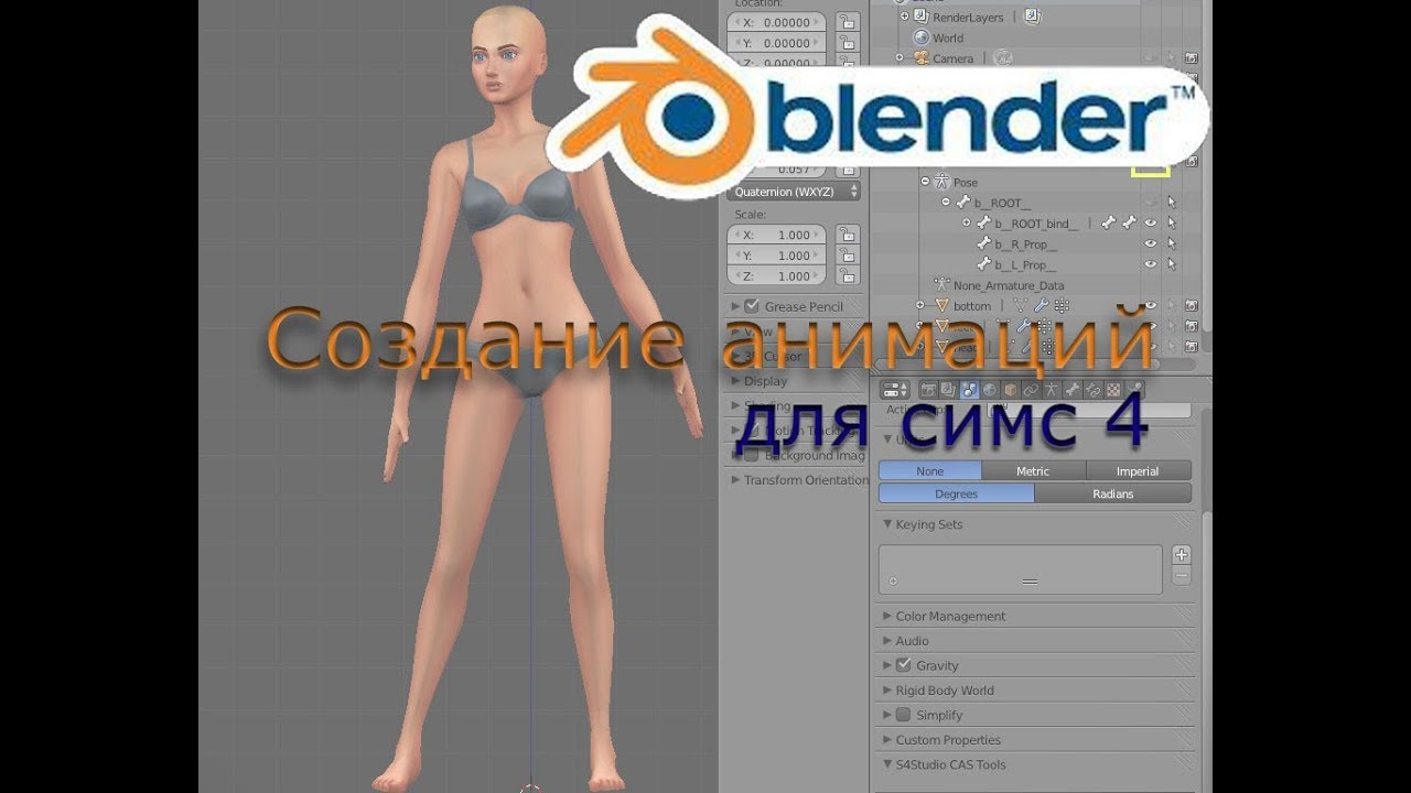 Sims blender