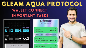 Aqua Protocol Wallet Connect Task | Gleam Aqua Protocol Important Updates | Biggest Free Airdrop
