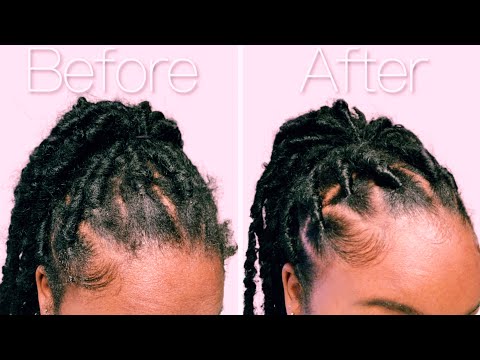 Easy Faux Loc Retwist