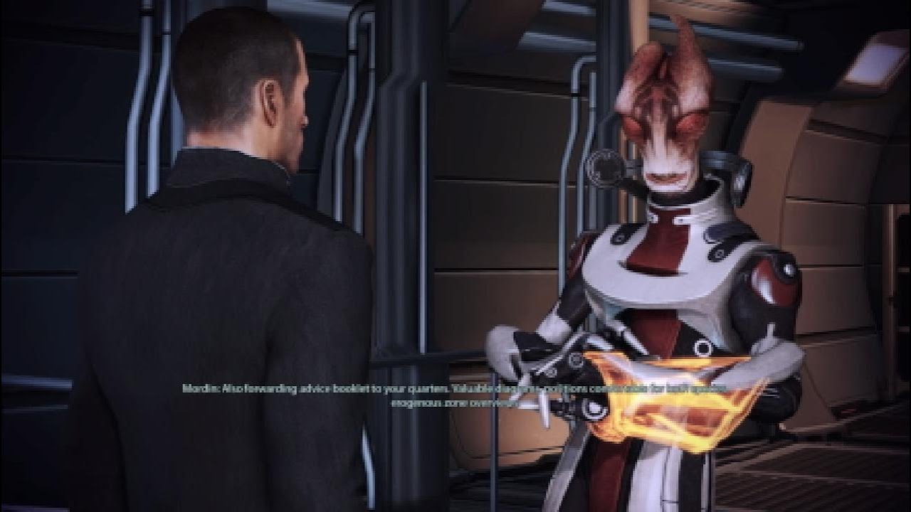 Mass Effect 2: LEGENDARY EDITION - Mordin gives some advice to Tali and Shepard