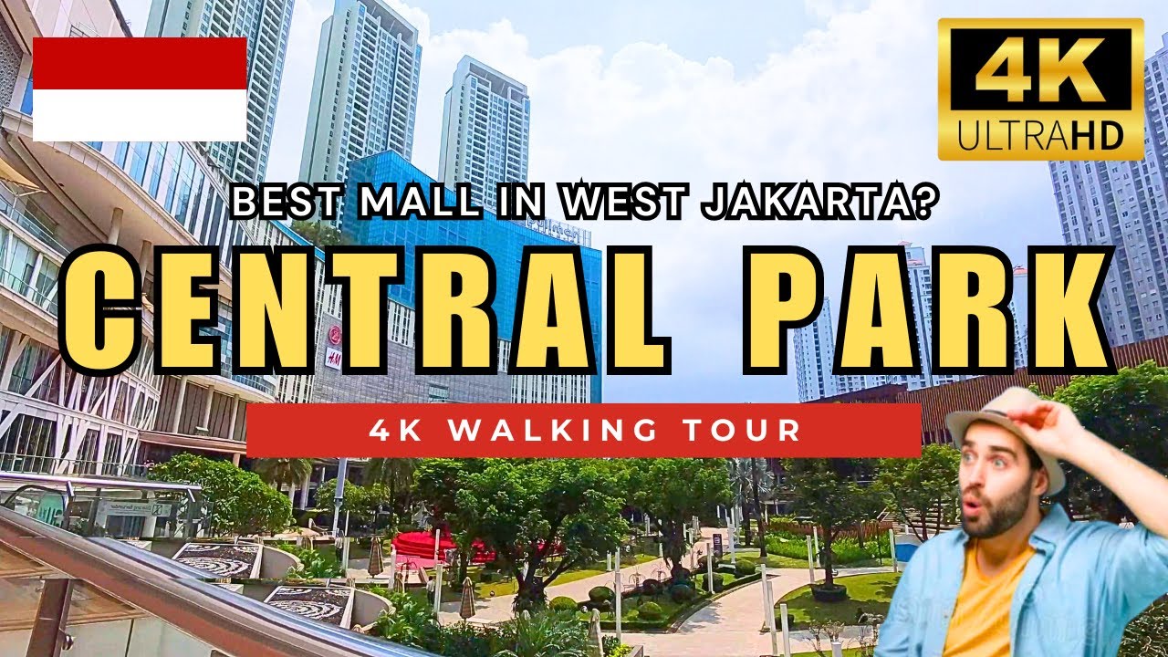 Walking Trip to Central Park Mall ❗ Best Mall in West Jakarta?