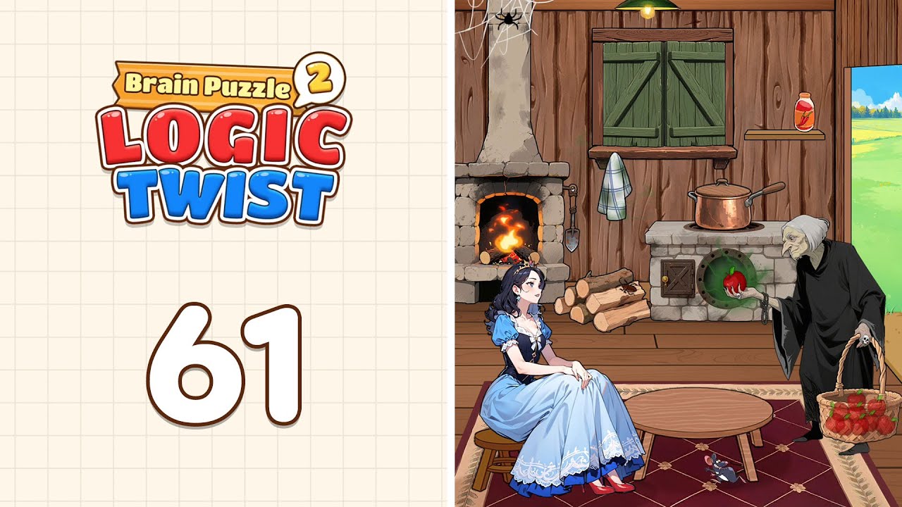 Brain Puzzle 2: Logic Twist Level 61 Save Princess | Every Puzzle