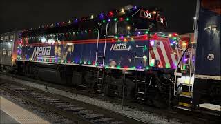 Metra Rock Island Holiday Train and IAIS BICR 12/19/2025