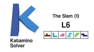 #Katamino - how to solve Level: The Slam (1) - L6