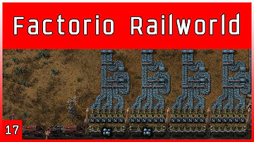 Factorio 0.17.79 Railworld Ep.17 | Clusterio Preparation 1:100 Scale | Speed Modules 3