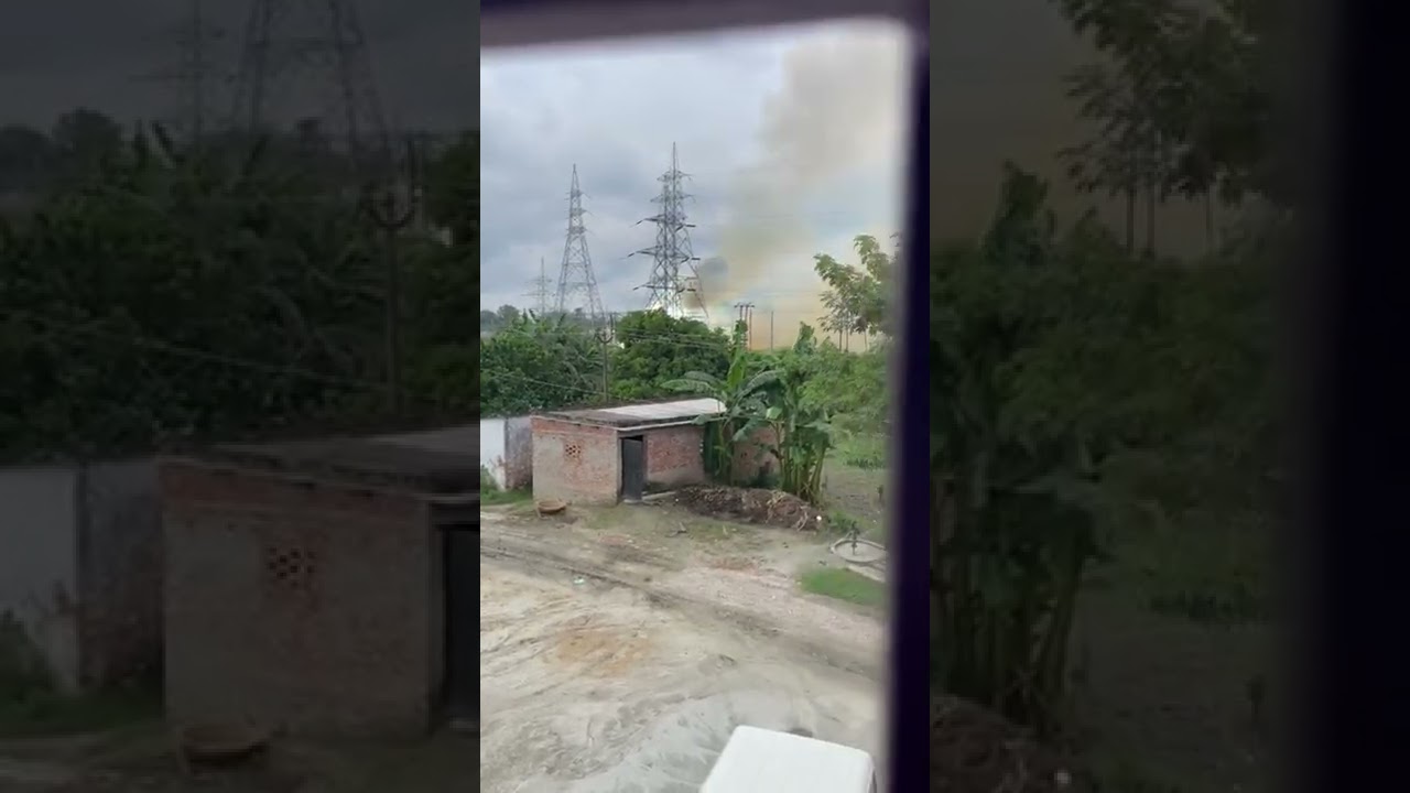 motihari power grid caught fire 🔥 oct 2022