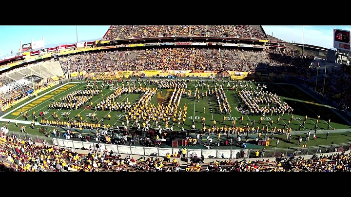 2015 ASU Marching Band - Alumni Band/Homecoming (Nov 14)