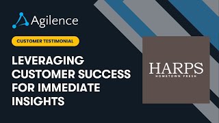 Travis Lee from Harps Food Stores - Agilence Customer Testimonial