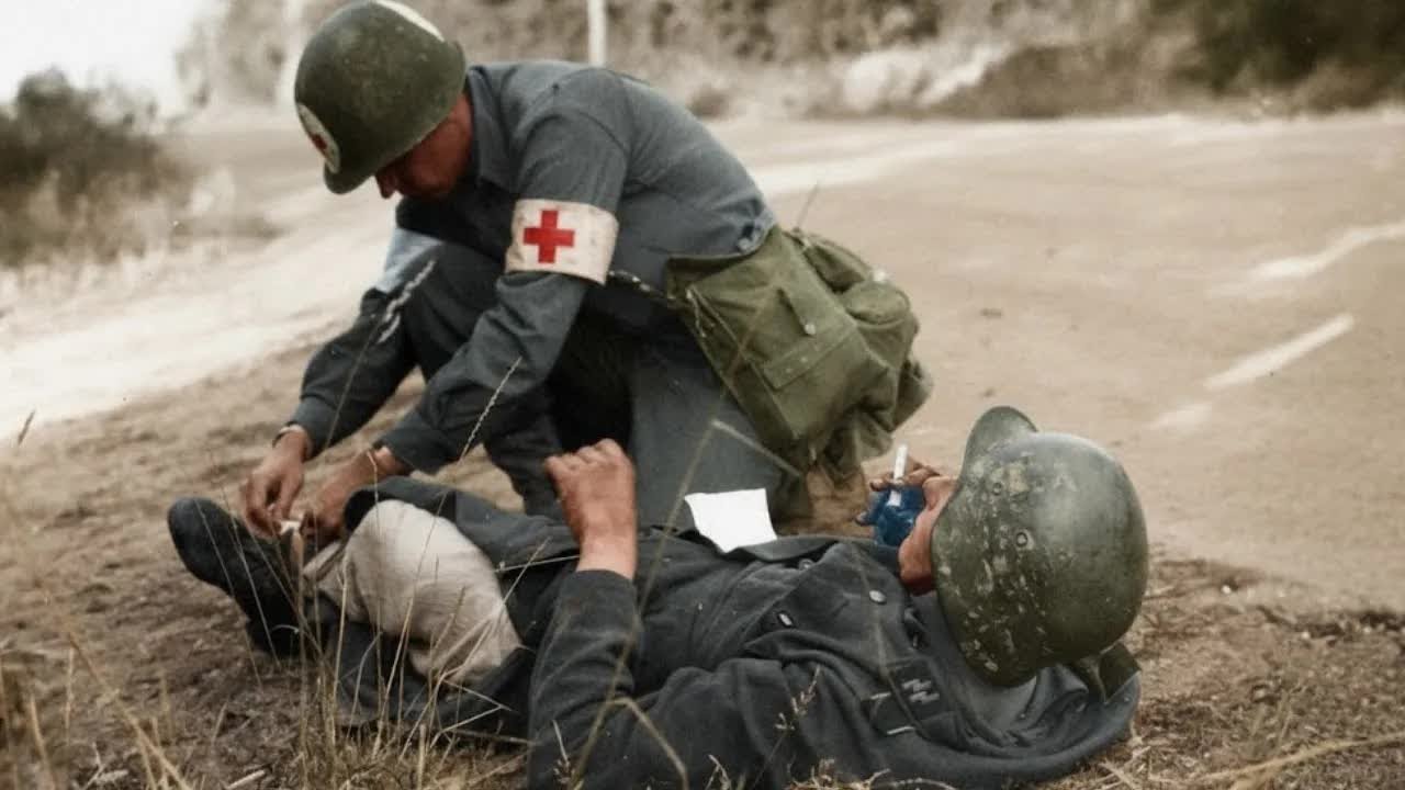 German Doctor Captured American Medical Kit — What He Found Changed 30 Death Rate to 3