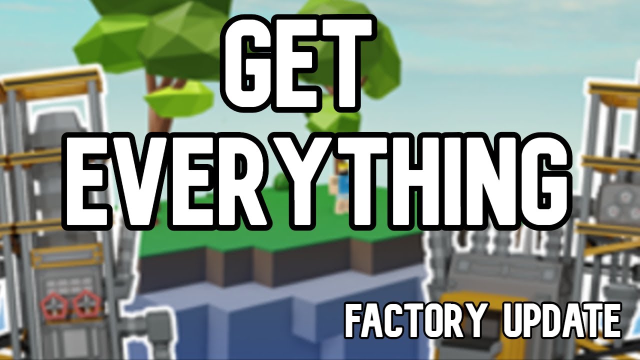 How To Get EVERYTHING New In The Roblox Skyblock Factory Update (Roblox Skyblock)