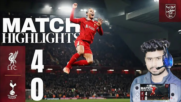 Highlights: Liverpool 4-0 Tottenham Hotspur | BRILLIANT Reds secure Wembley final