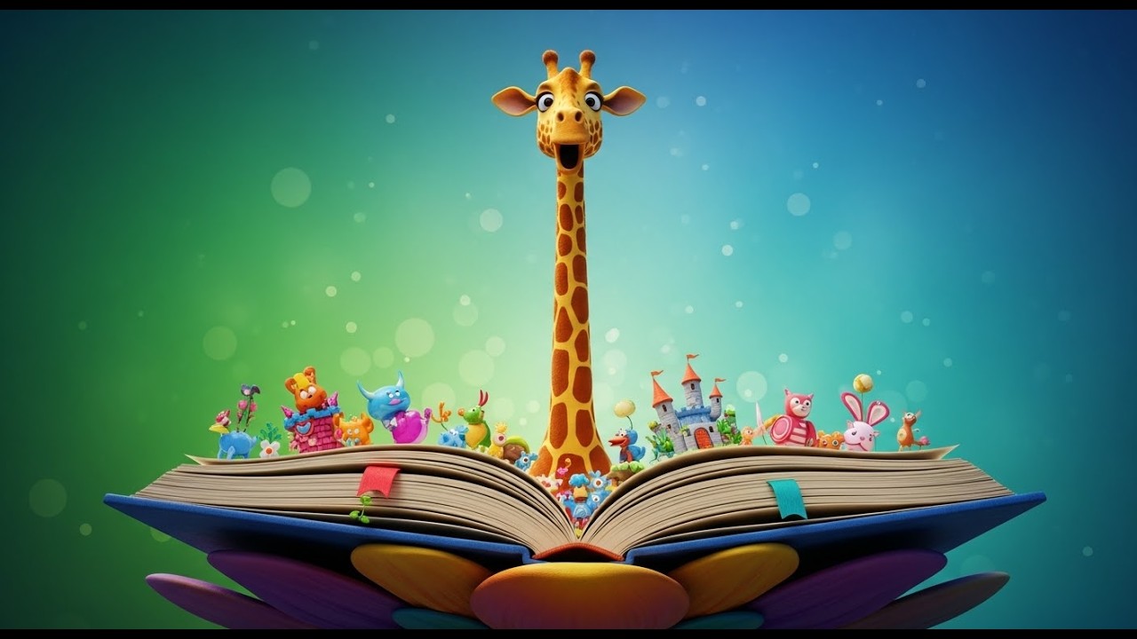 Giraffe Facts for Kids 🦒 | Ginny the Giraffe’s Sky-High Surprise Story