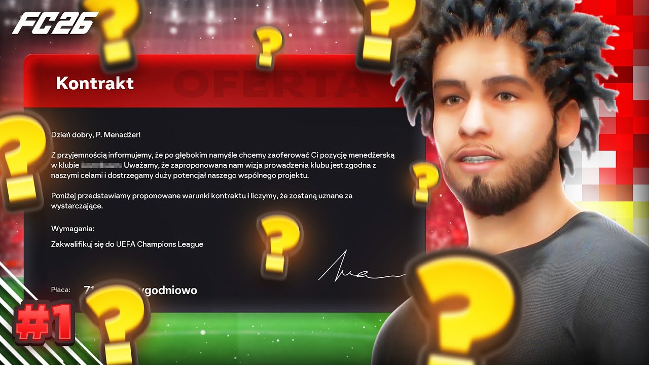 PIERWSZA KARIERA MENADŻERA w FC 26!