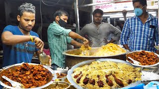 World Cheapest Hyderabadi Biryani in Vijayawada | العالم أرخص حيدر أباد برياني | Street Foods