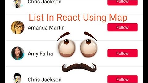 ReactJs Making List with map function with all possible component way