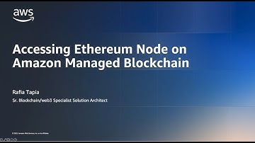 Connecting to an Ethereum node on Amazon Managed Blockchain | Amazon Web Services
