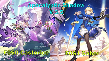 Apocalyptic Shadow V 3.5 | E0S0 Castorice & E0S1 Saber Floor 4 | Honkai Star Rail