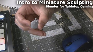 Introduction to the Miniature Sculpting Workflow for Blender - Blender Modeling for Tabletop Gaming