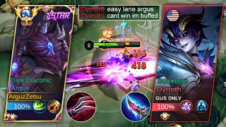 NERF ARGUS VS BUFFED DYRROTH IN EXP LANE | WEAKEST FIGHTER VS MOONTON'S FAVORITE FIGHTER