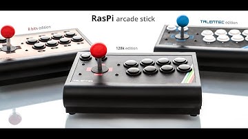 RasPi arcade stick | The smart arcade stick by TALENTEC (ads spot)