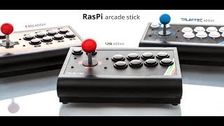 RasPi arcade stick | The smart arcade stick by TALENTEC (ads spot)