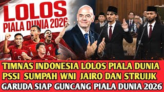 Download lagu TIMNAS INDONESIA RESMI KEPIALA DUNIA! PSSI PERCEPAT NATURALISASI JAIRO & PASCAL UNTUK PERKUAT GARUDA
