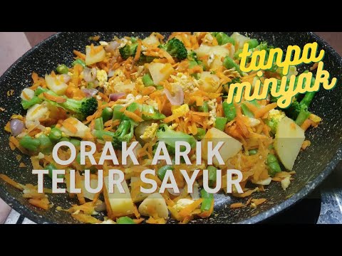 Resep Vegetarian Tanpa Minyak