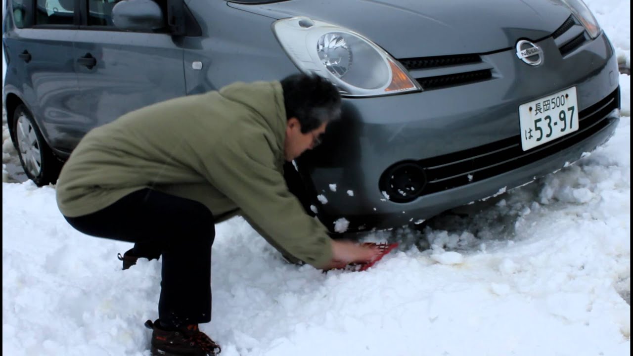 雪道対策 スタックからの脱出マット Camp Site