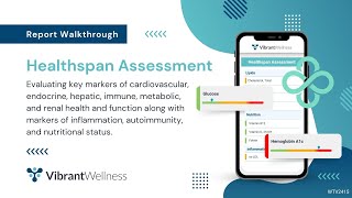 Vibrant's Healthspan Assessment - Report Walkthrough