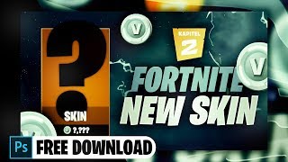 Fortnite Thumbnail Template [ + PHOTOSHOP FREE DOWNLOAD ]