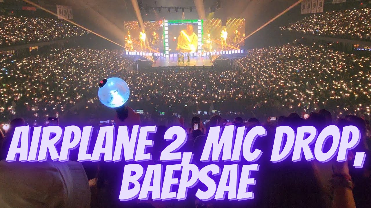 J-Hope - Airplane Pt. 2, Mic Drop, Baepsae- Chicago March 17th, 2025