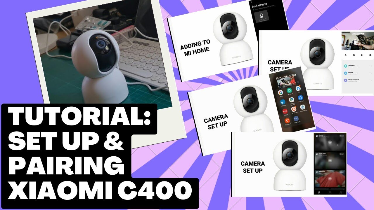 TUTORIAL: How To Set-Up Xiaomi C400 IP Home Security Camera 