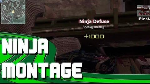 Modern Warfare 2 - Ninja Montage + Throwing Knife Winning Killcam MW2 ~ Rt ~