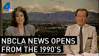 Channel 4 News Opens From The 1990S From The Archives Nbcla