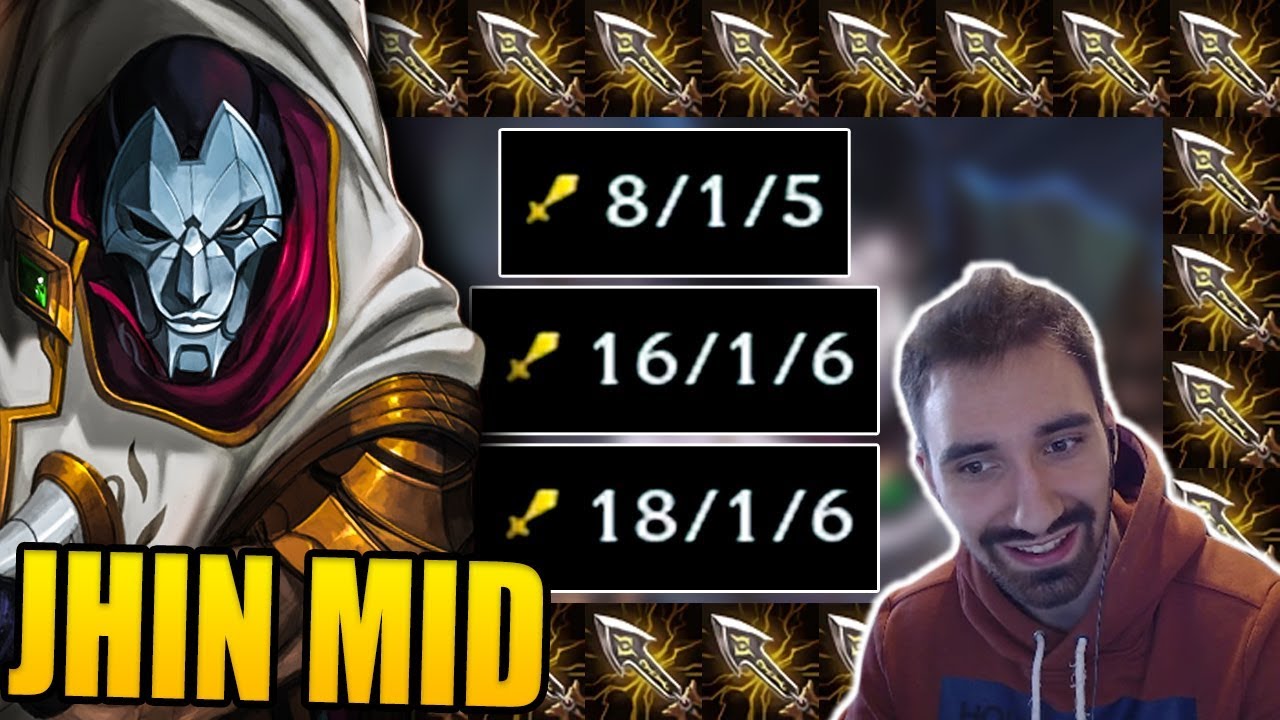 JHIN NA MIDZIE JEST POTĘŻNY 🔥 *KAŻDA GRA WYGRANA I TO NIE JEST CLICKBAIT BO NIE*