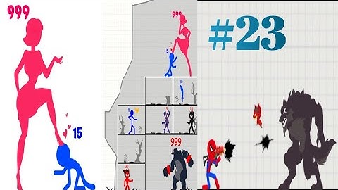 Stick Fight Endless Battle Gameplay!! Stick Hero Mighty Tower Wars!! Stickman Animation #gaming