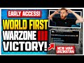 THE *OFFICIAL* FIRST EVER WIN! WARZONE&#39;S NEW MAP [URZIKSTAN] COD NEXT MW3 Gameplay!