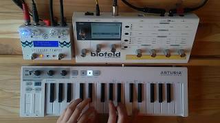 The Night Above The Clouds - Ambient Synth Jam (Blofeld, Specular Tempus, Keystep)