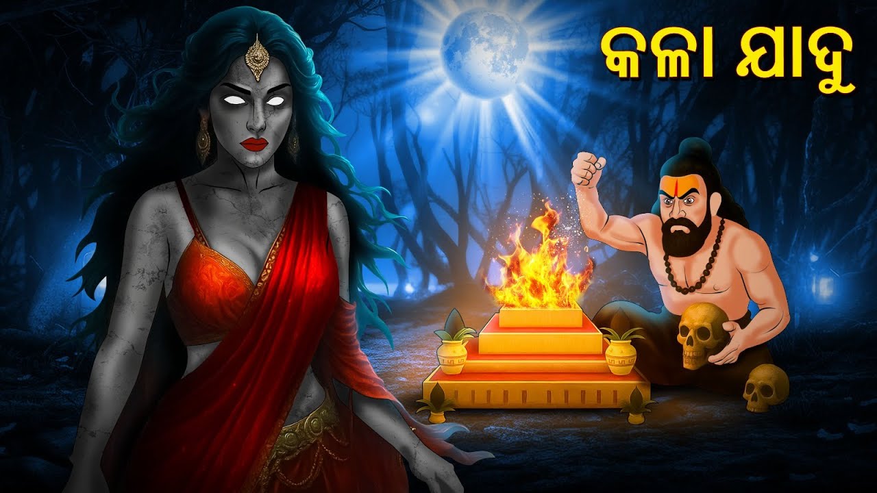 କଳା ଯାଦୁ | Black Magic | Horror Stories in Odia | Stories in Odia | Scary Town Odia