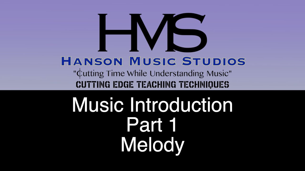 Musical Intro Music Introduction - Part 1 - Intro & Melody - YouTube