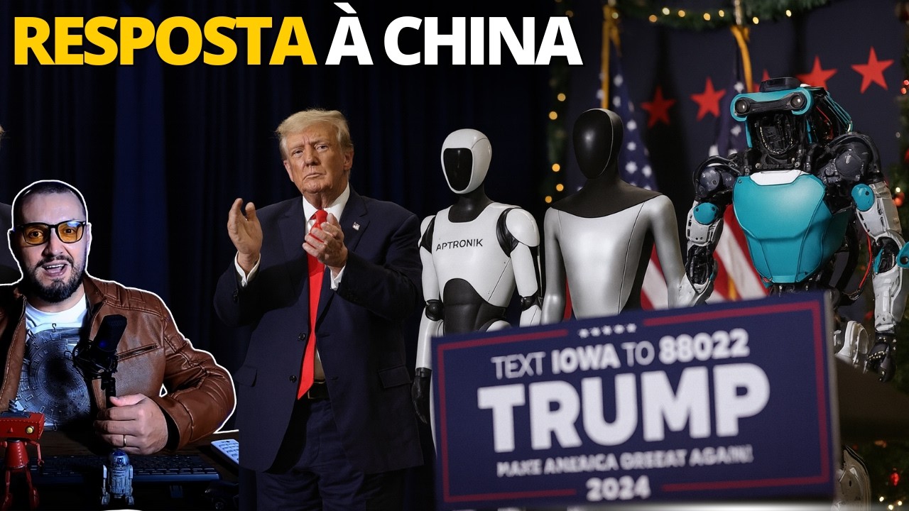 Robôs Humanoides: Estados Unidos mostrou seu plano para vencer a China