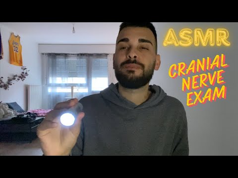ASMR CRANIAL NERVE EXAM (Slow) ✨