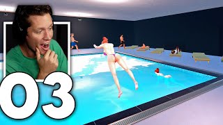 Building a Pool in my Luxury Gym Franchise - Gym Simulator - Part 3
