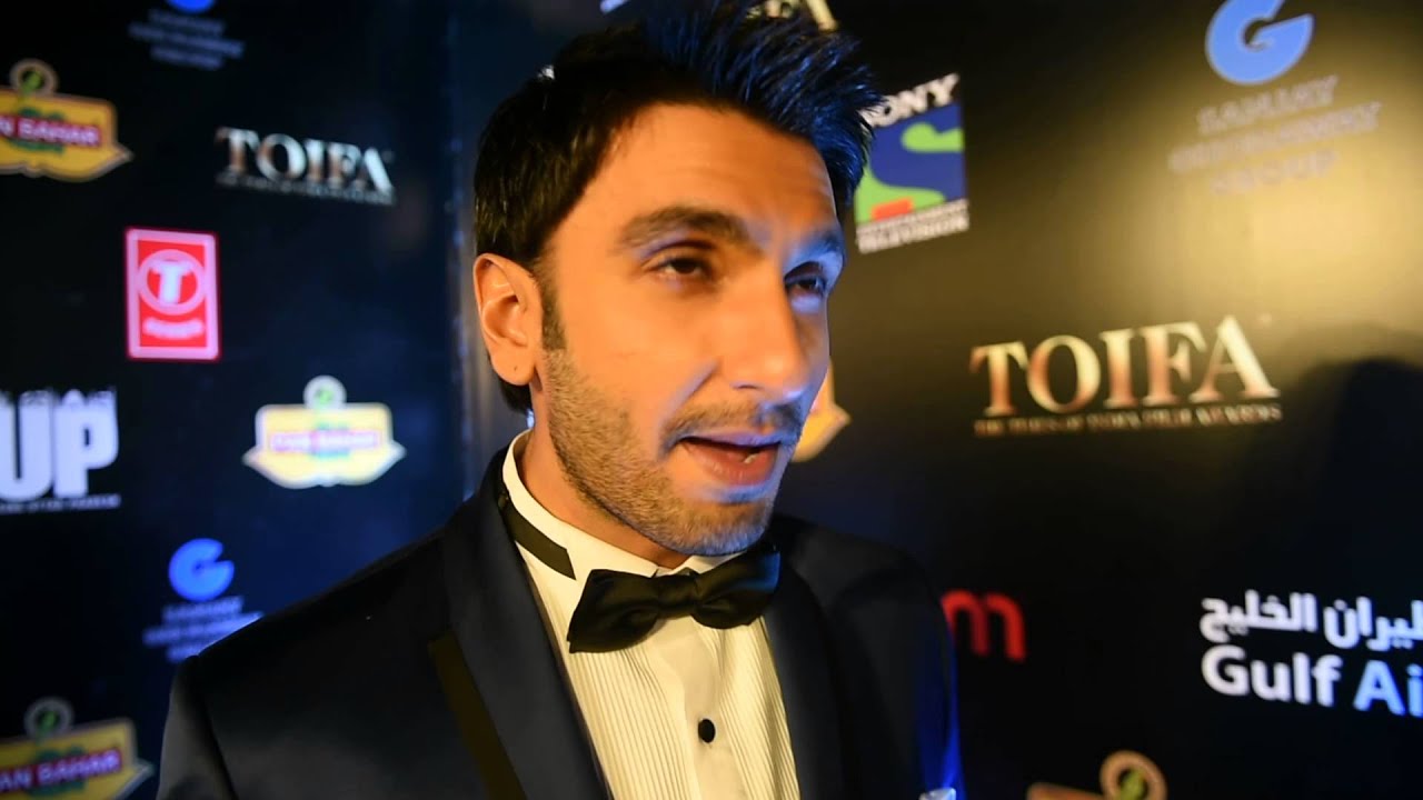 Ranveer Singh on TOIFA Red Carpet