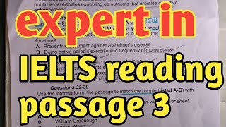 ielts reading  | ielts reading tips and tricks for ielts reading passage 3