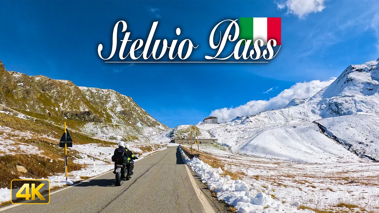 Stelvio Pass/Stilfserjoch, Italy 🇮🇹 Scenic drive from Bormio to the top of the Stelvio Pass