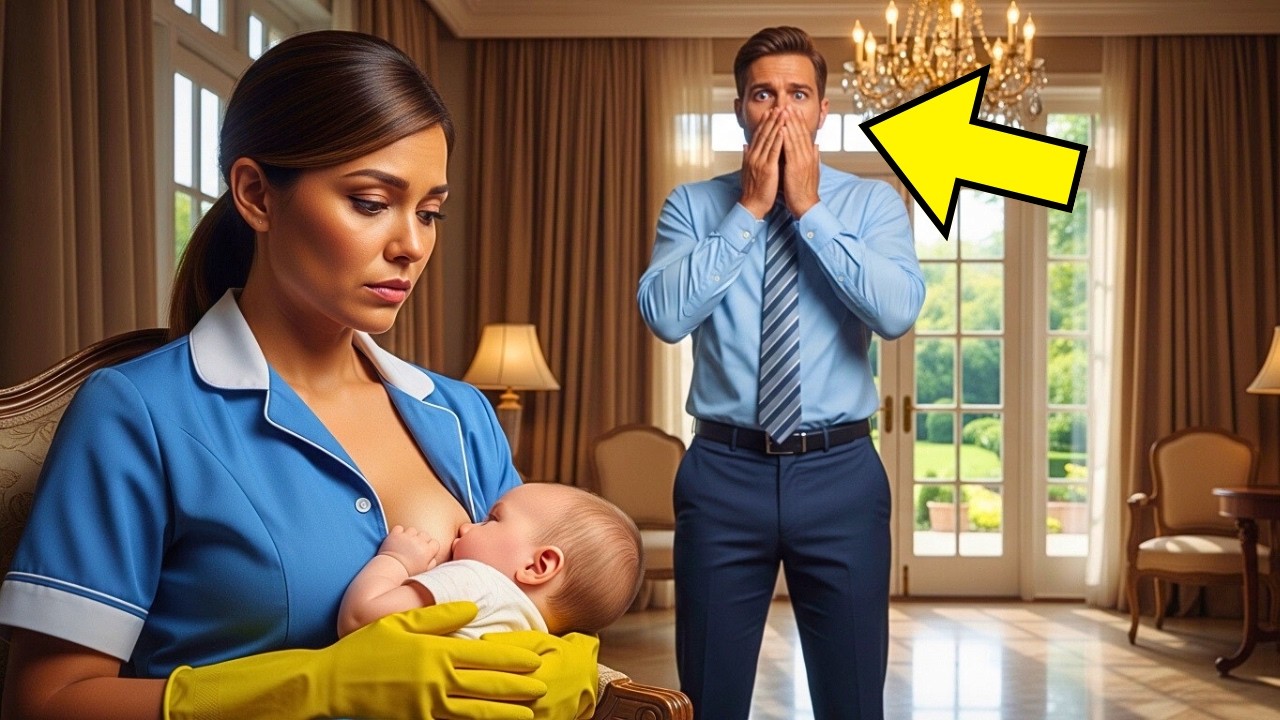 EL BEBÉ MILLONARIO NO COMÍA NADA HASTA QUE LA LIMPIADORA HIZO ESTO Y TODO CAMBIÓ PARA SIEMPRE