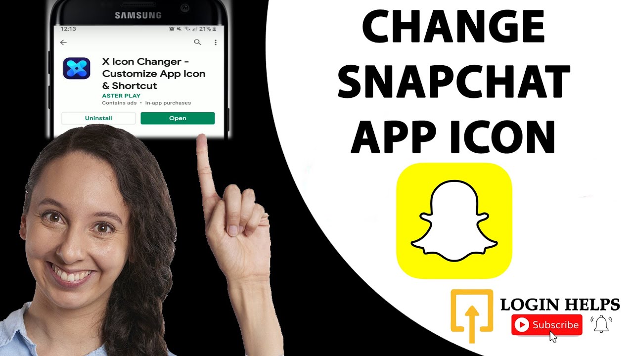 Snapchat Icon Change How to Change Snapchat App Icon? Customize App Icon & Shortcut - YouTube