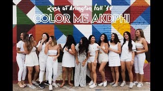 Arlington aKDPhi l Rush Fall 2018
