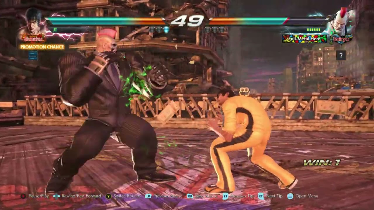 TEKKEN 7  Law vs Jack